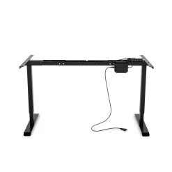Tischgestell Stehpult elektrisch schwarz 140 - 160 cm