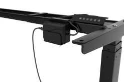 Tischgestell Stehpult elektrisch schwarz 180 - 200 cm
