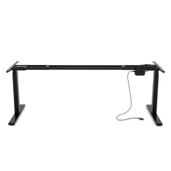 Tischgestell Stehpult elektrisch schwarz 180 - 200 cm