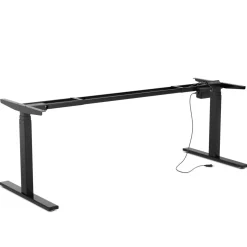 Tischgestell Stehpult elektrisch schwarz 180 - 200 cm