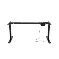 Tischgestell Stehpult elektrisch schwarz 160 - 180 cm
