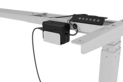 Tischgestell Stehpult elektrisch grau 180 - 200 cm
