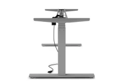 Tischgestell Stehpult elektrisch grau 180 - 200 cm