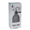 Tischlampe Industrial grau