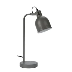 Tischlampe Industrial grau