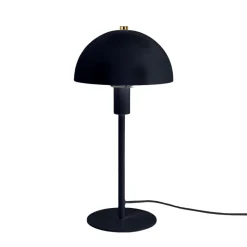 Tischlampe Metall 18 x 36 cm schwarz