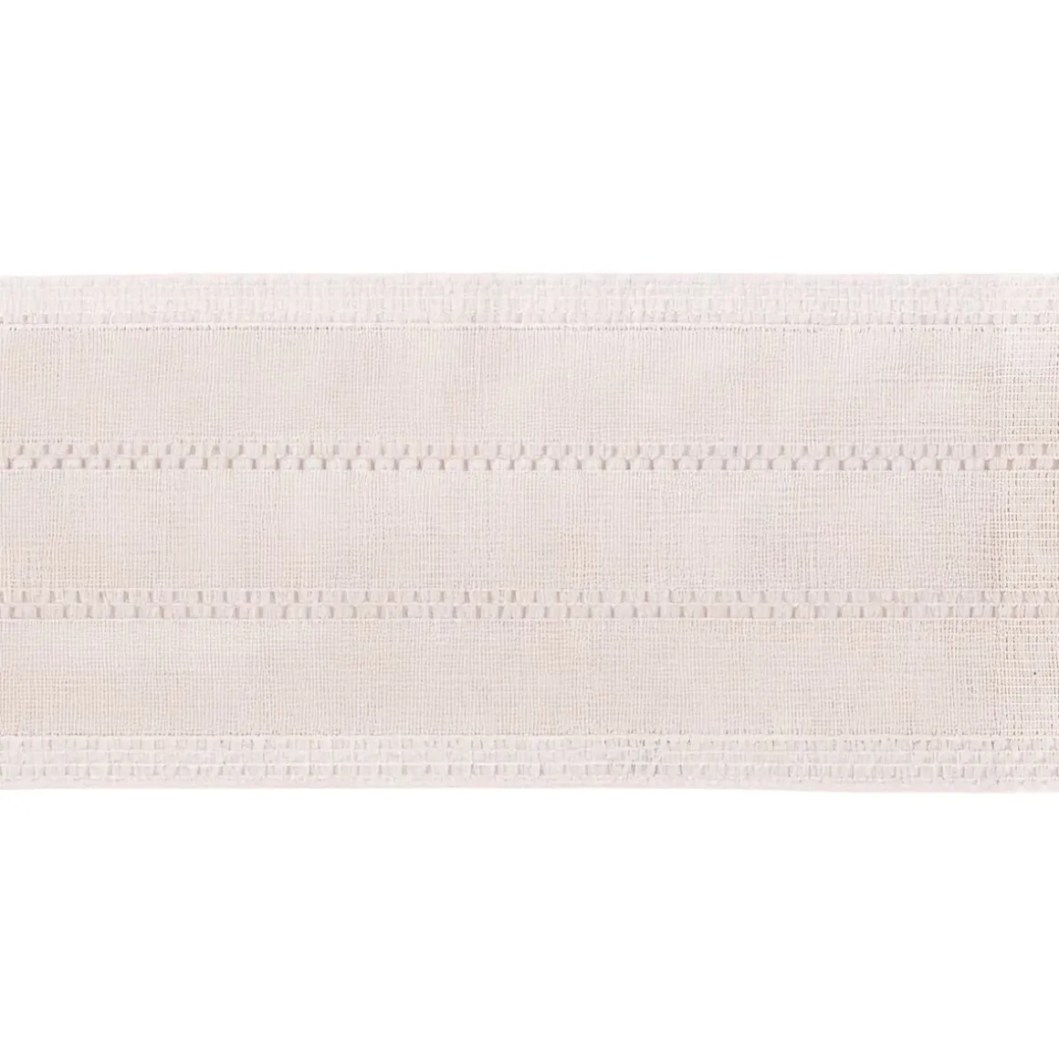 Tischläufer Makramee 180 x 30 cm beige