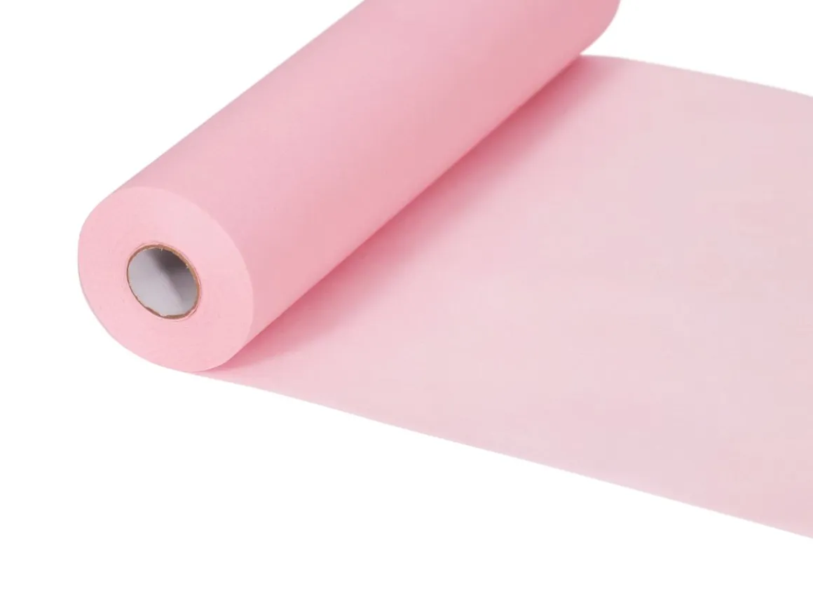 Tischläufer Vlies 30 cm x 25 m rosa