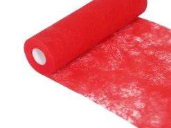 Tischläufer Vlies 23 cm x 25 m rot