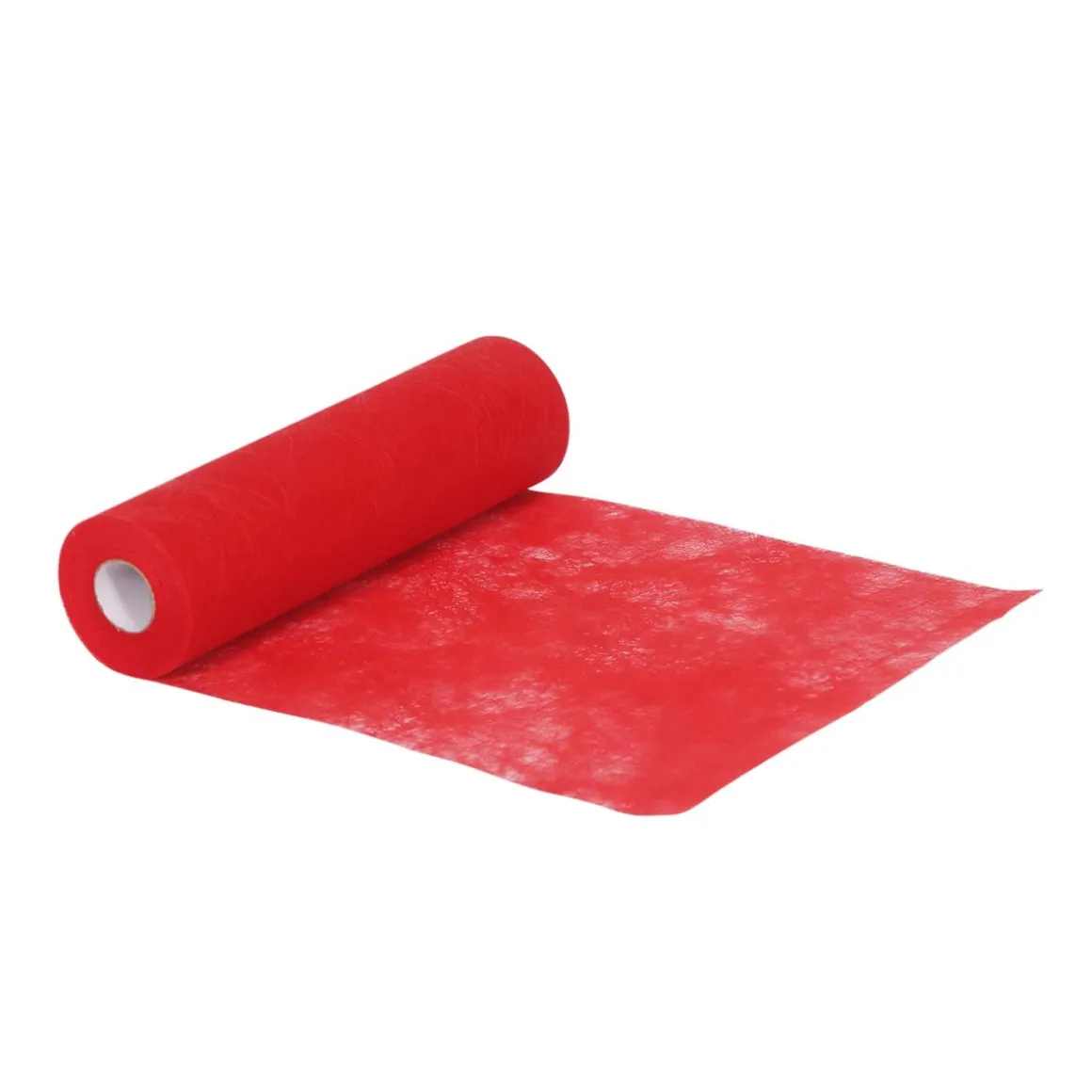 Tischläufer Vlies 23 cm x 25 m rot