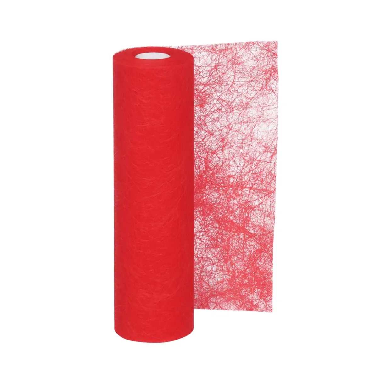 Tischläufer Vlies 23 cm x 25 m rot