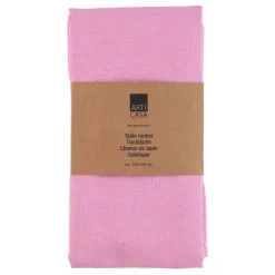 Tischläufer 150 x 35 cm pink