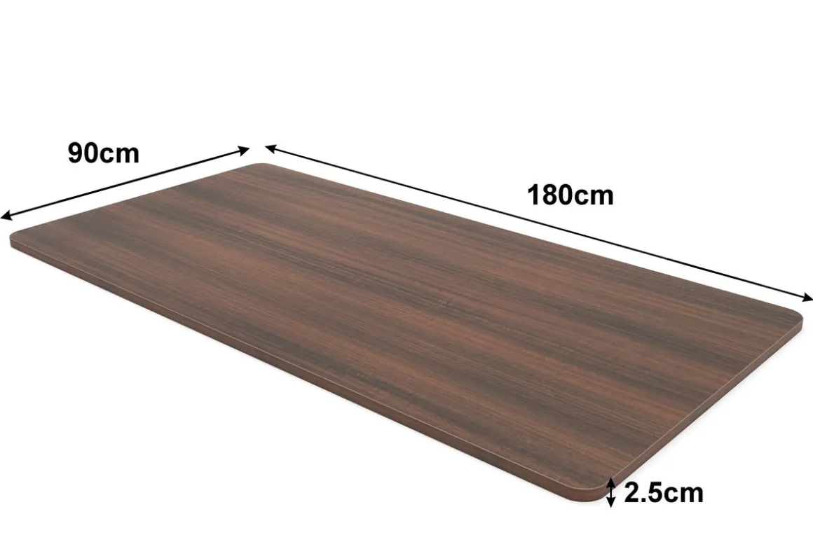 Tischplatte Stehpult braun 180 x 90 cm