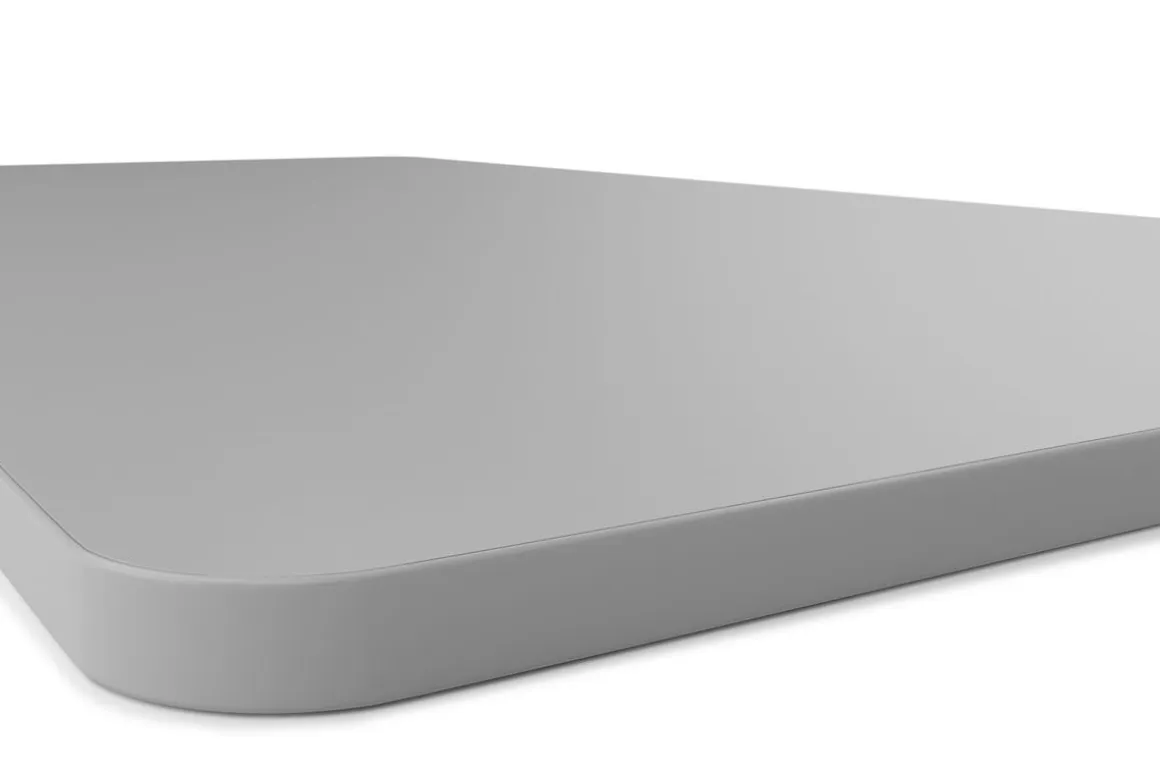 Tischplatte Stehpult grau 160 x 80 cm