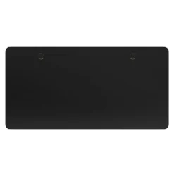 Tischplatte Stehpult mit Kabeldurchlass schwarz 180 x 90 cm