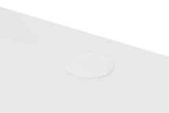 Tischplatte Stehpult mit Kabeldurchlass weiss 160 x 80 cm