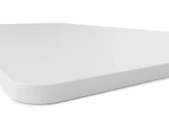 Tischplatte Stehpult mit Kabeldurchlass weiss 160 x 80 cm