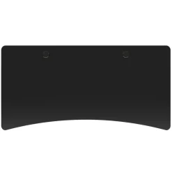 Tischplatte Stehpult mit Kabeldurchlass schwarz 200 x 92 cm