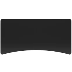 Tischplatte Stehpult schwarz 200 x 92 cm