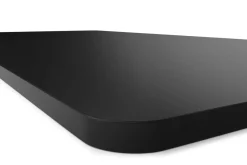 Tischplatte Stehpult schwarz 180 x 90 cm