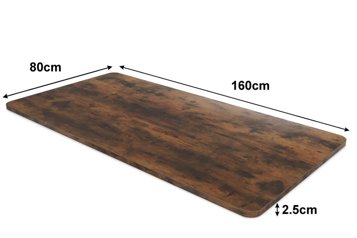 Tischplatte Stehpult Vintage 160 x 80 cm