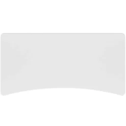 Tischplatte Stehpult weiss 200 x 92 cm