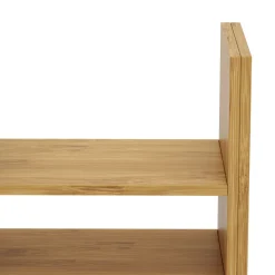 Tischregal Bambus verstellbar natur