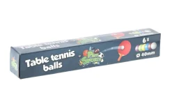 Tischtennisbälle farbig 6er Set