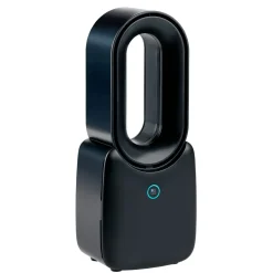 Tischventilator 3 Stufen mit USB schwarz