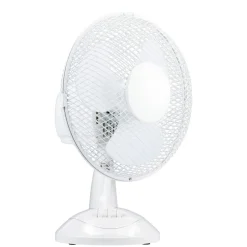Tischventilator 2 Stufen weiss