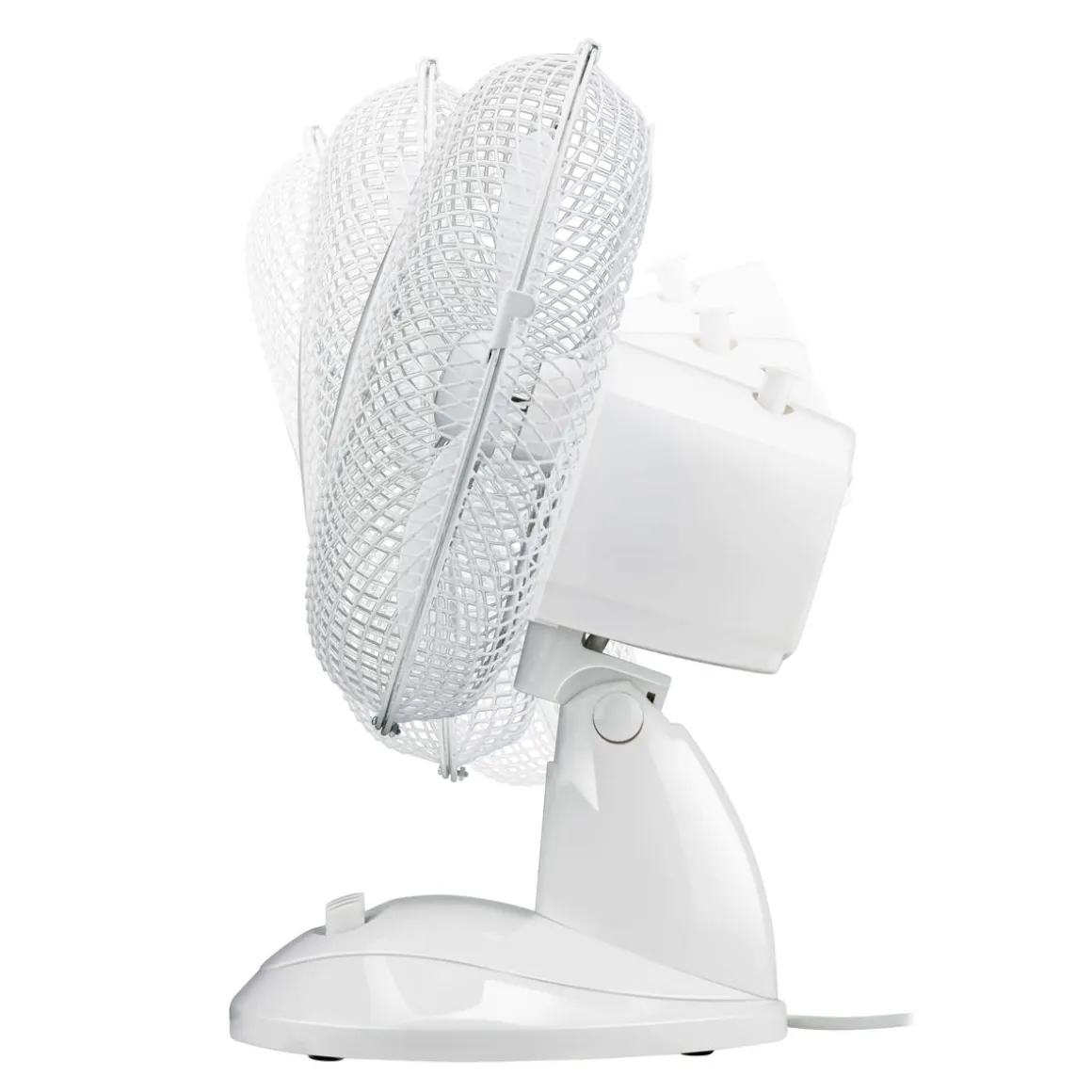 Tischventilator 2 Stufen weiss