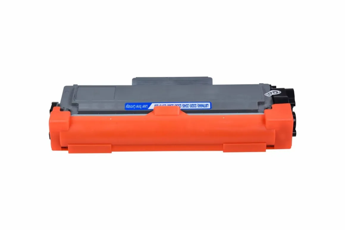 Toner schwarz kompatibel mit Brother TN-660