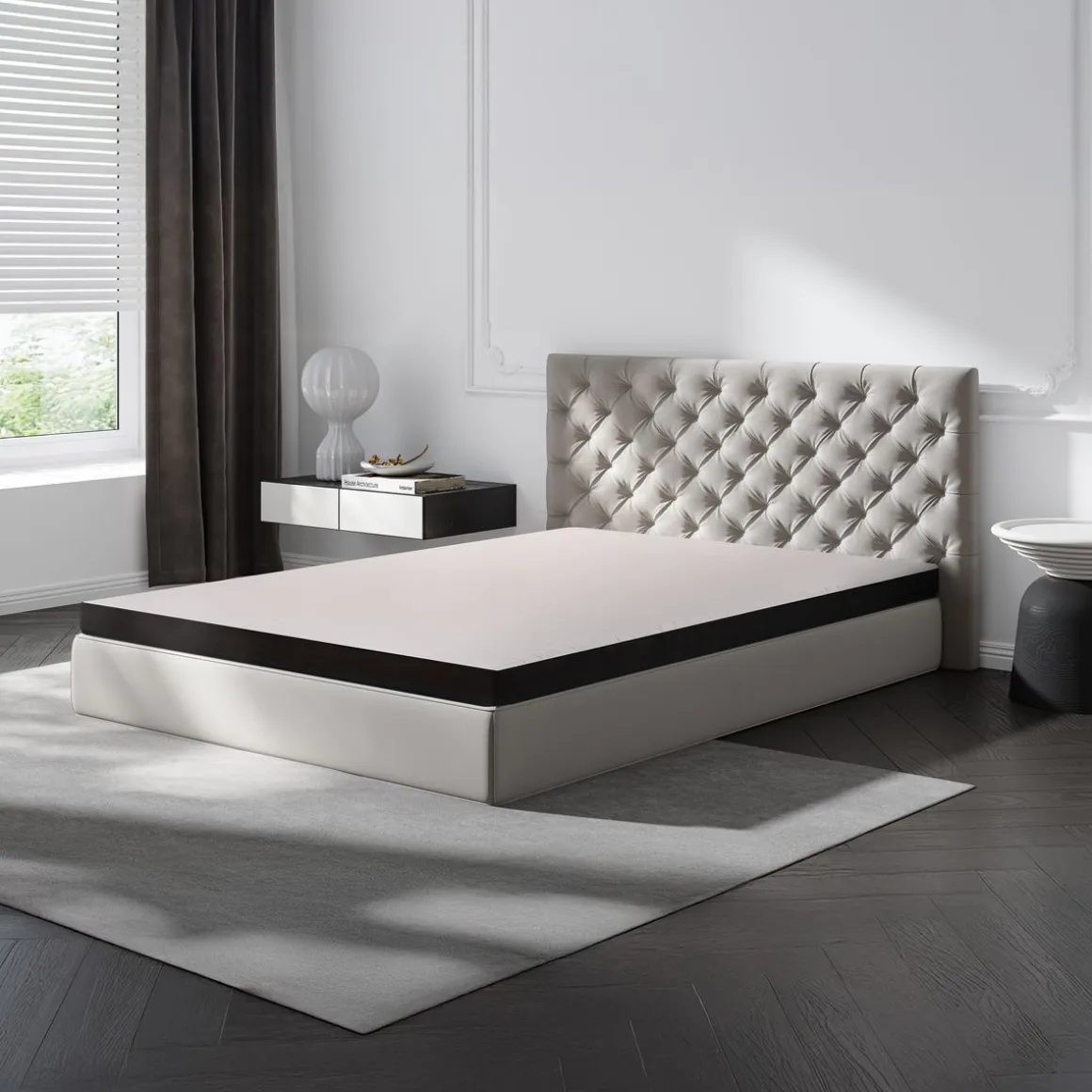 Topper Matratzenauflage Gel Memory doppelseitig 180 x 200 cm