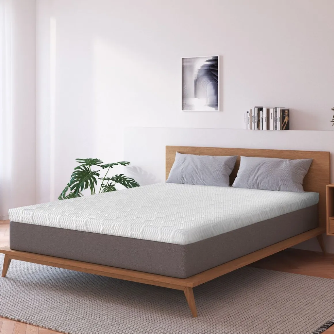 Topper Matratzenauflage Gel Memory 160 x 200 cm