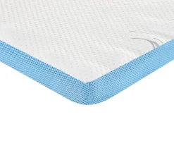 Topper Matratzenauflage Kaltschaumkern doppelseitig 140 x 200 cm
