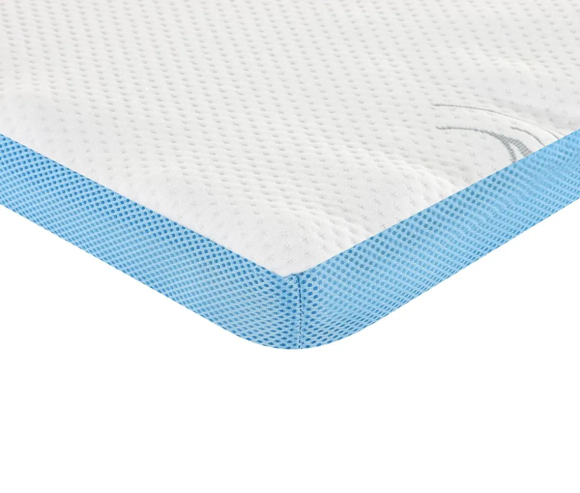 Topper Matratzenauflage Kaltschaumkern doppelseitig 140 x 200 cm
