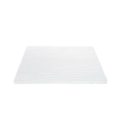 Topper Matratzenauflage Schaumstoff doppelseitig 90 x 200 cm