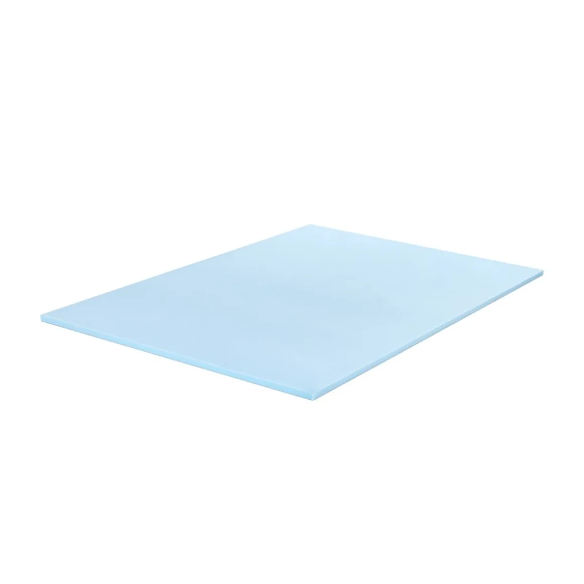 Topper Matratzenauflage Schaumstoff doppelseitig 140 x 200 cm