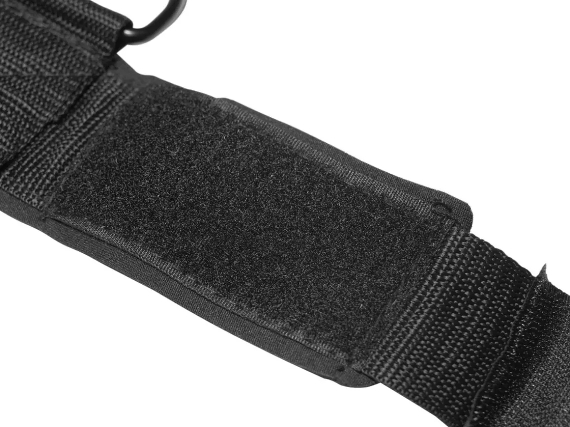 Trainingsgurt Nacken mit Kette schwarz