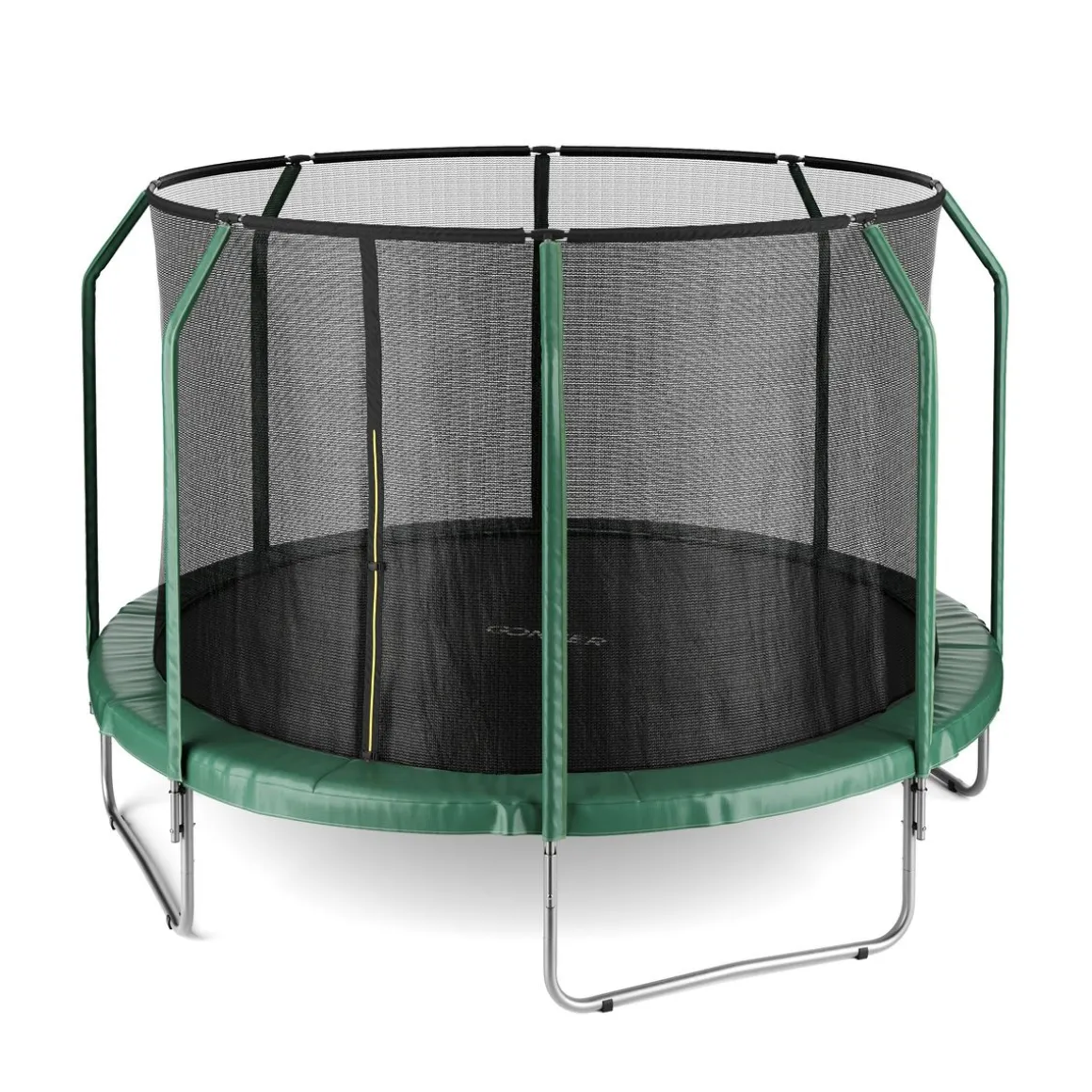 Trampolin 400 cm inkl. Sicherheitsnetz grün