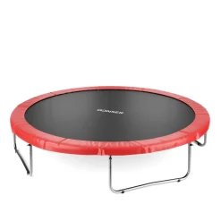 Trampolin 400 cm inkl. Sicherheitsnetz rot