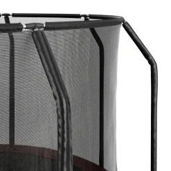 Trampolin 400 cm inkl. Sicherheitsnetz rot