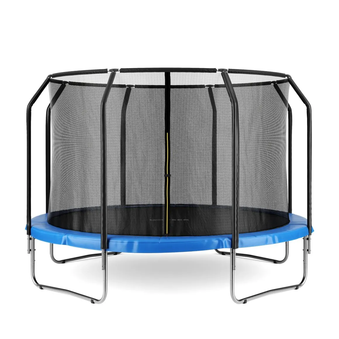 Trampolin 400 cm inkl. Sicherheitsnetz blau