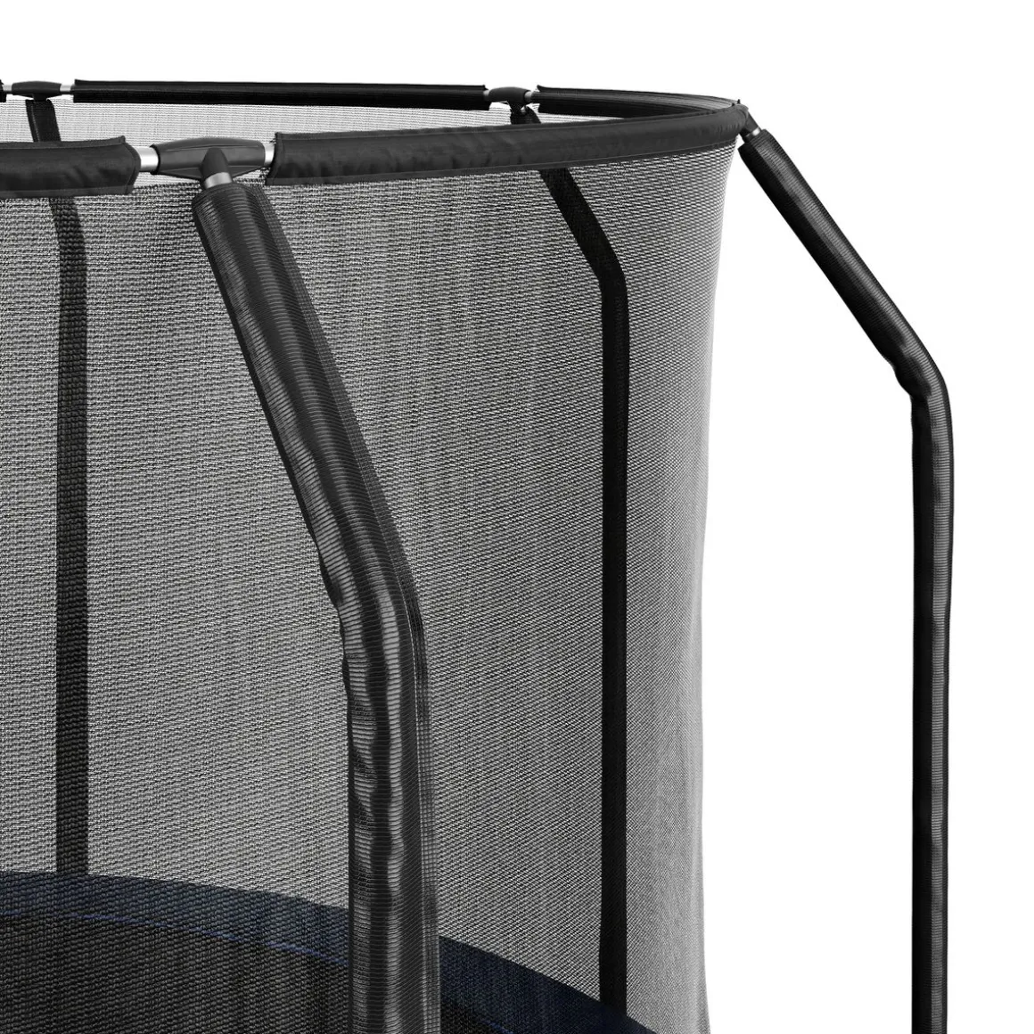 Trampolin 400 cm inkl. Sicherheitsnetz blau