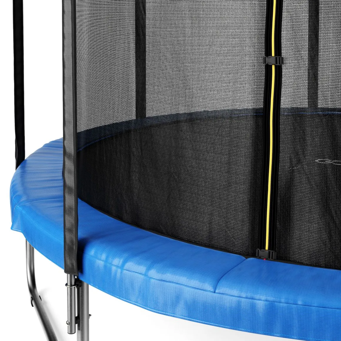 Trampolin 400 cm inkl. Sicherheitsnetz blau