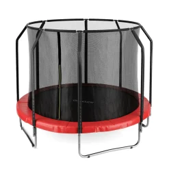 Trampolin 335 cm Komplett-Set rot