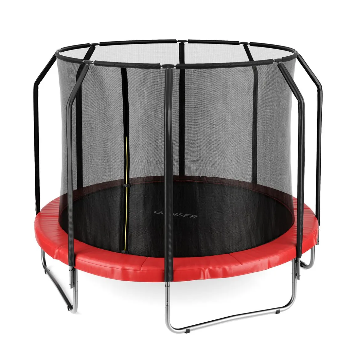 Trampolin 335 cm Komplett-Set rot