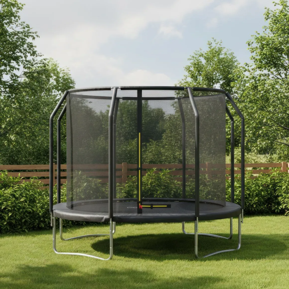 Trampolin oval 213 x 305 cm inkl. Sicherheitsnetz