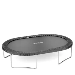Trampolin oval 244 x 366 cm inkl. Sicherheitsnetz