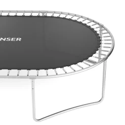 Trampolin oval 244 x 366 cm inkl. Sicherheitsnetz